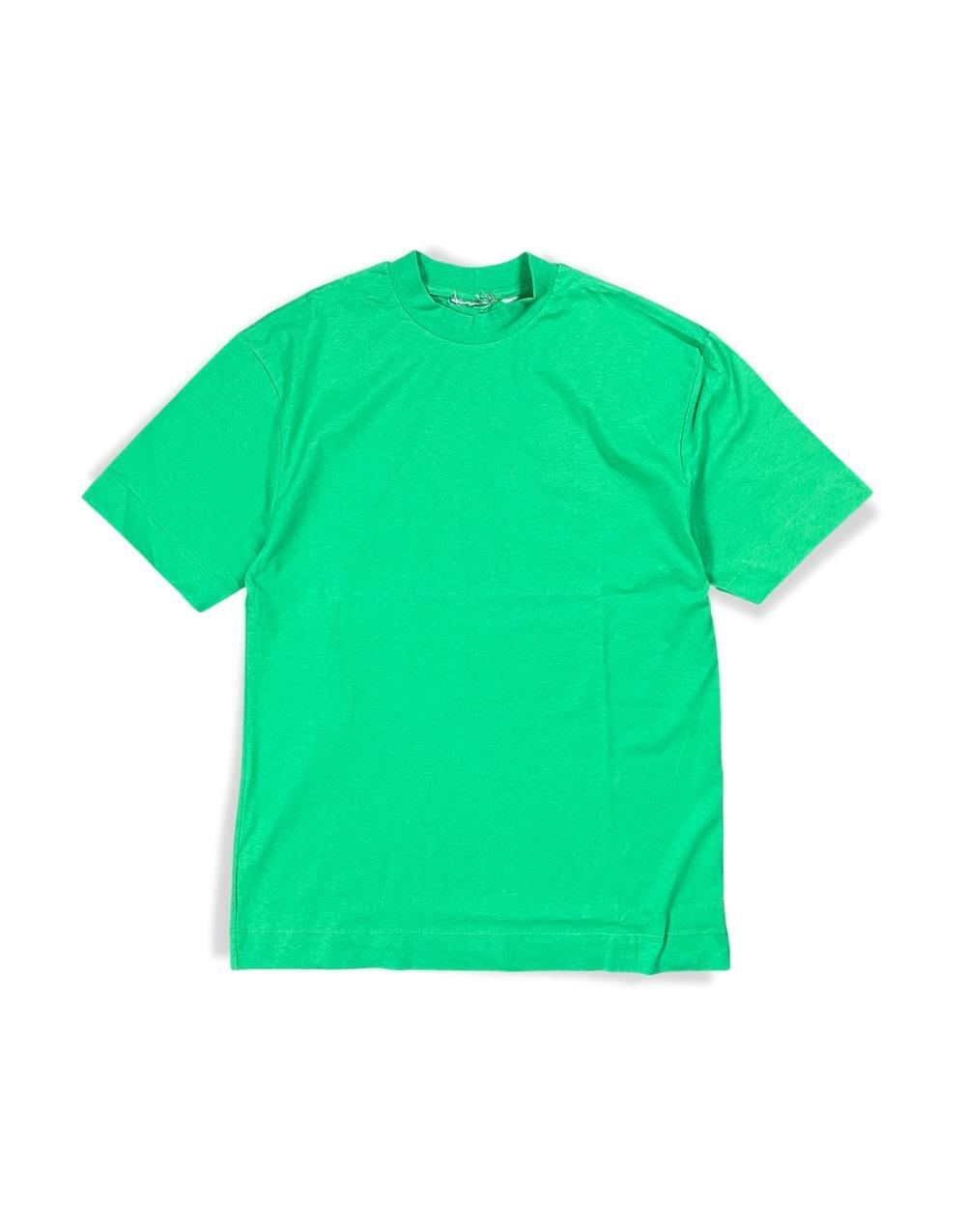 Men's Oversize Basic Green T-Shirt