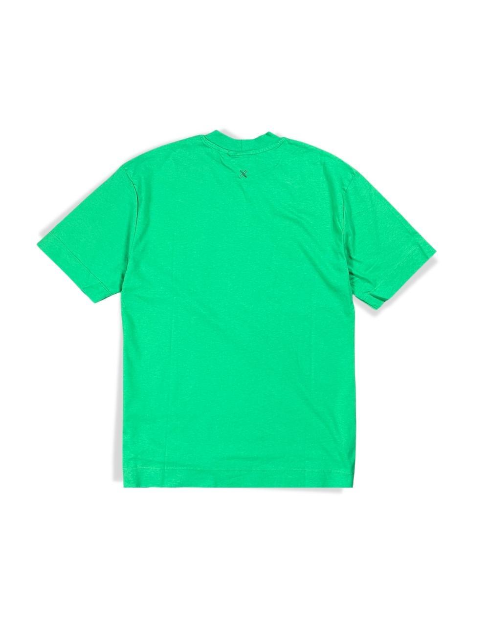 Men's Oversize Basic Green T-Shirt - STREETMODE ™