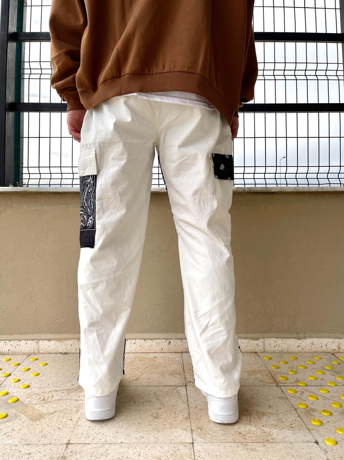 Men's Premium Baggy Patchwork Cargo Pants - STREETMODE ™