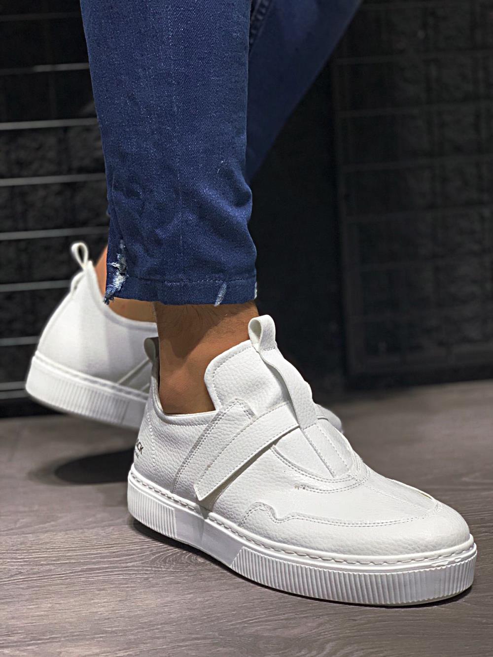 Men's Sneaker Casual Shoes 333 White - STREETMODE ™