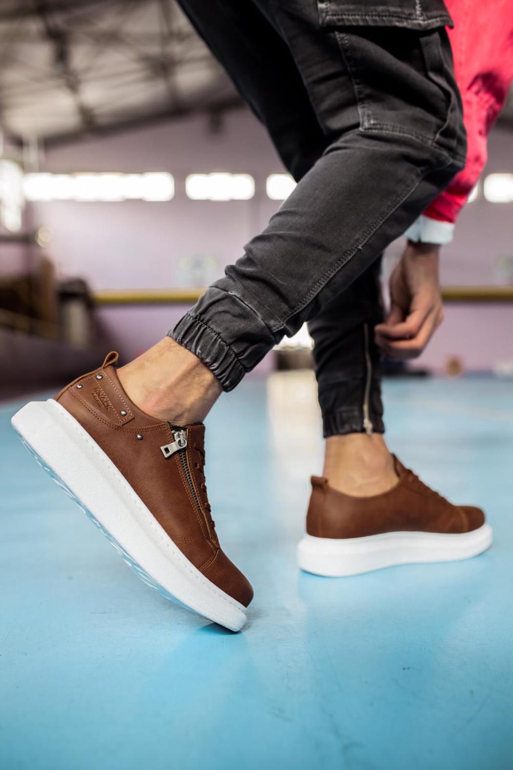 Men's Sneaker High Top Casual Shoes 555 - STREETMODE ™