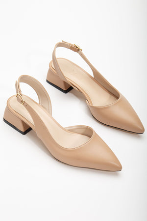 Ossie Nude Skin Women's Heeled Shoes - STREETMODE ™