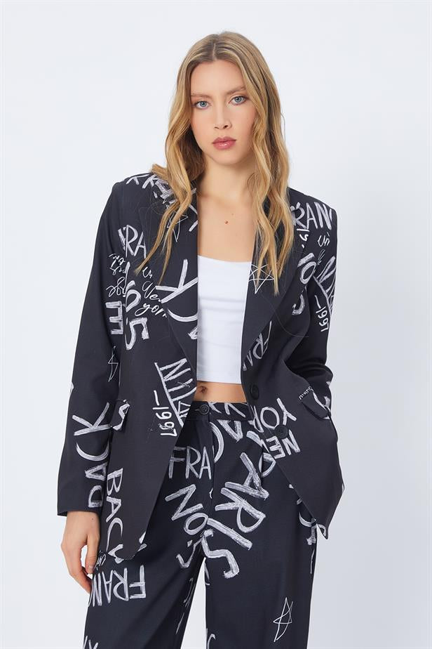 Design Oversize Women's Blazer Jacket - STREETMODE ™