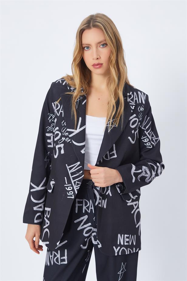 Design Oversize Women's Blazer Jacket - STREETMODE ™