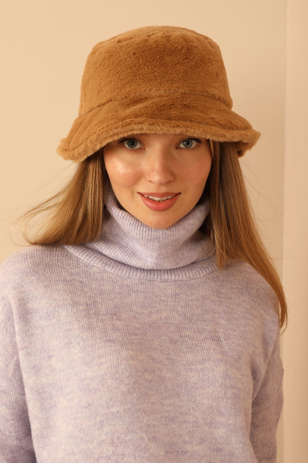 Plush Bucket Women's Mink Hat - STREETMODE ™