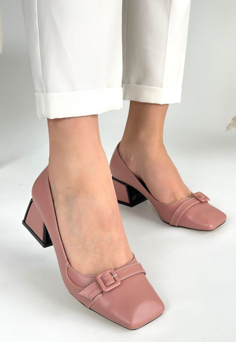 Women's Powder Skin High Heel Shoes - STREETMODE ™