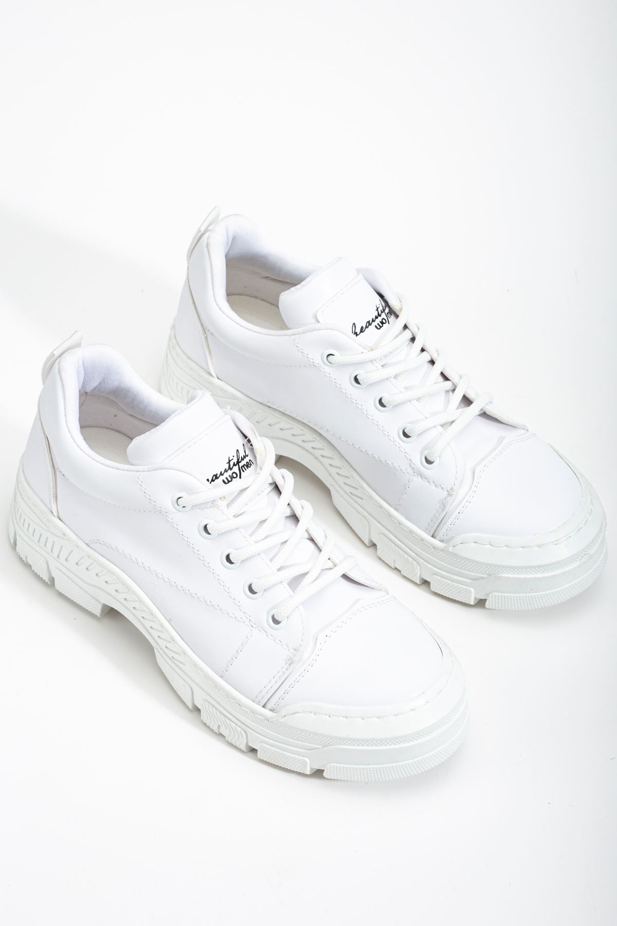 White Women's Sneakers Casual Shoes