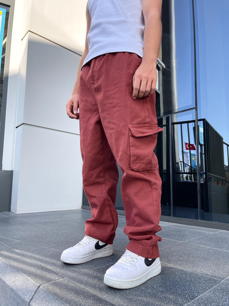 Men's Premium Baggy Cargo Pants Tile - STREETMODE ™