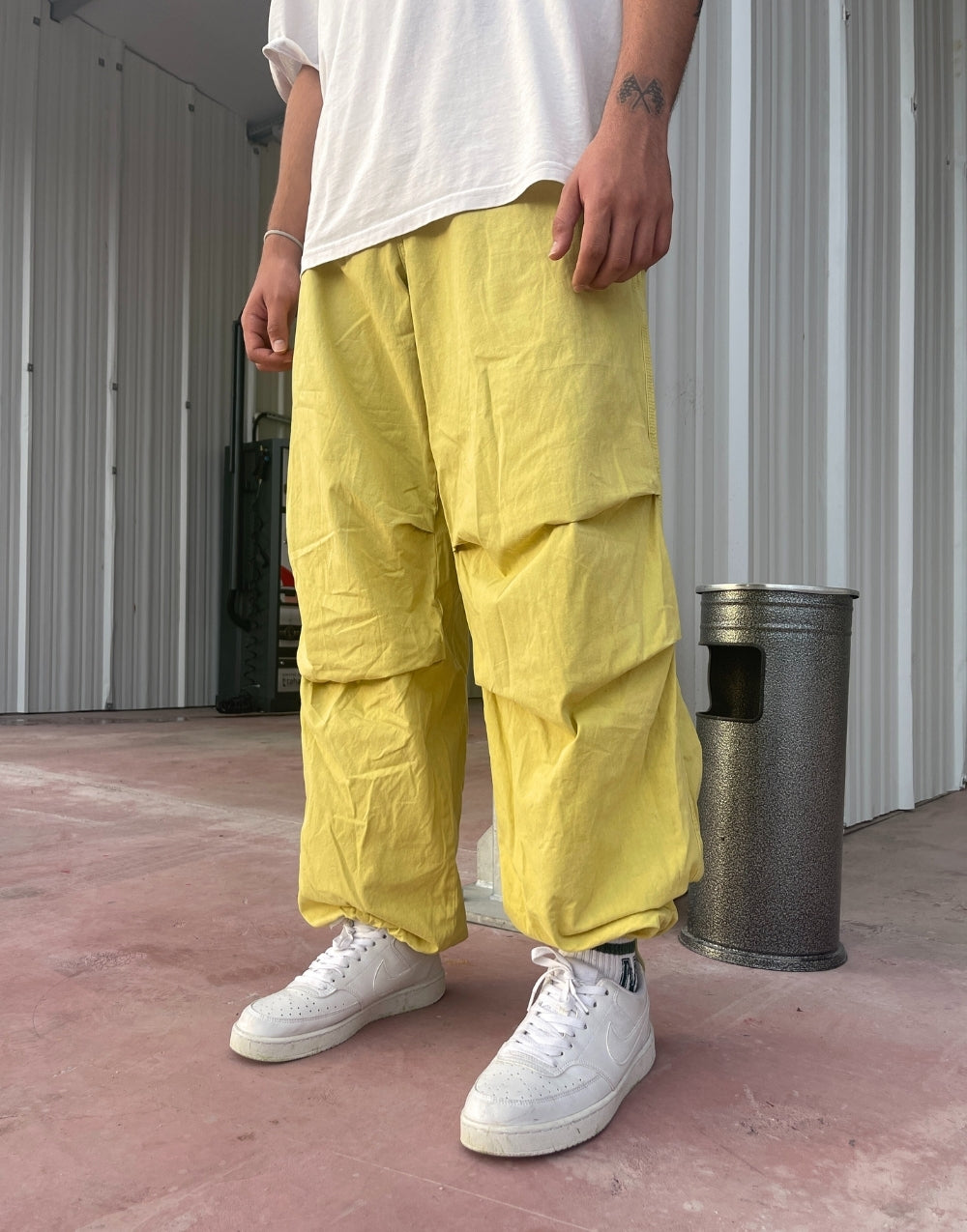 Premium Ice Leemon Parachute Tech Men's Baggy Pants - STREETMODE ™