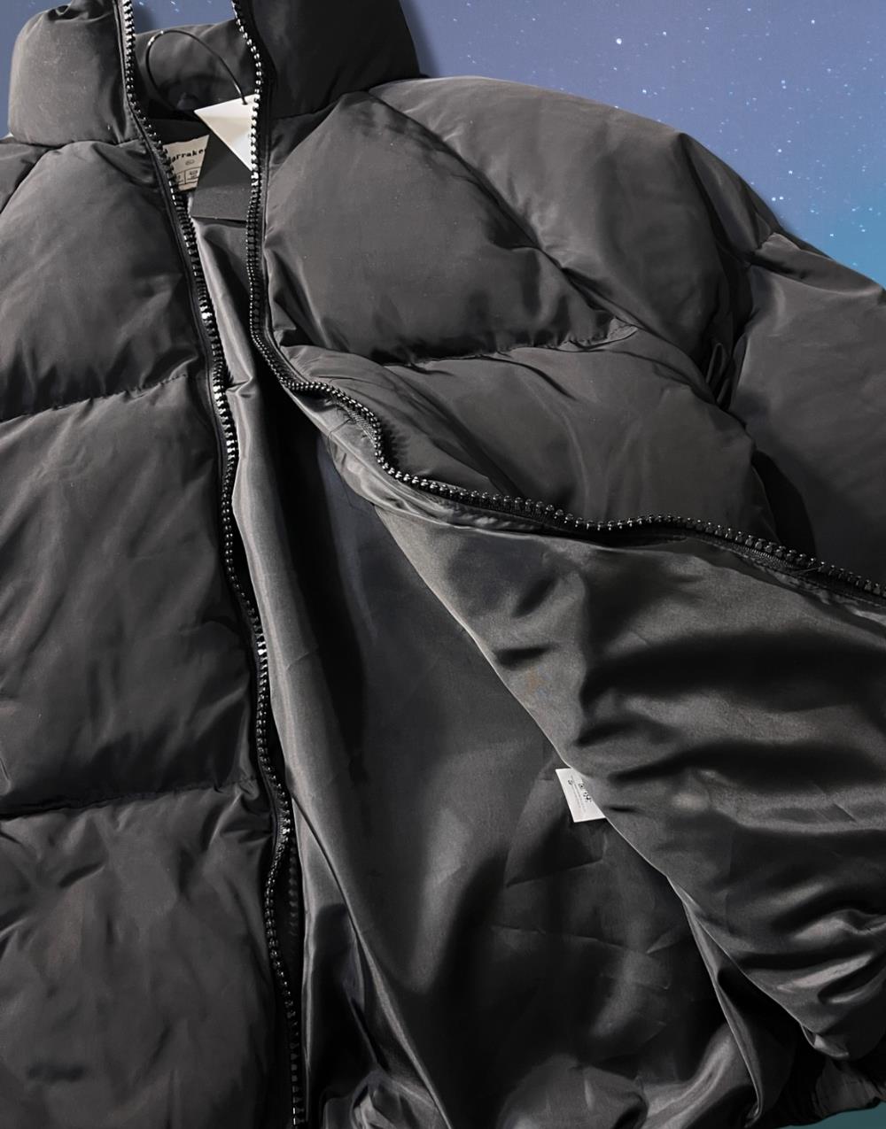 Premium Puffer Men's Coat Black - STREETMODE ™