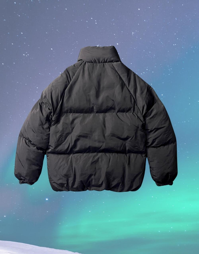 Premium Puffer Men's Coat Black - STREETMODE ™