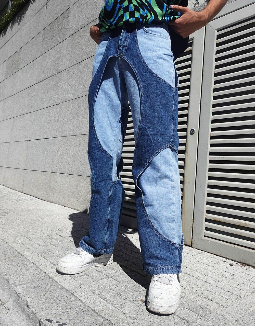 Premium Men's Jeans Blue - STREETMODE ™