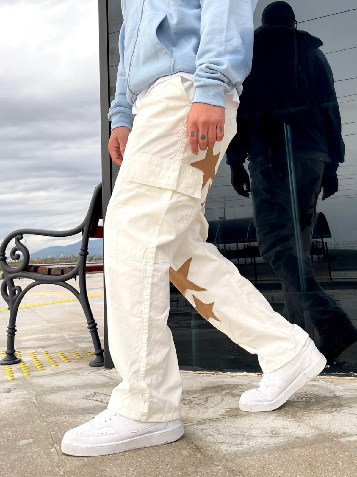 Men's Premium Starry Baggy Cargo Pants - STREETMODE ™