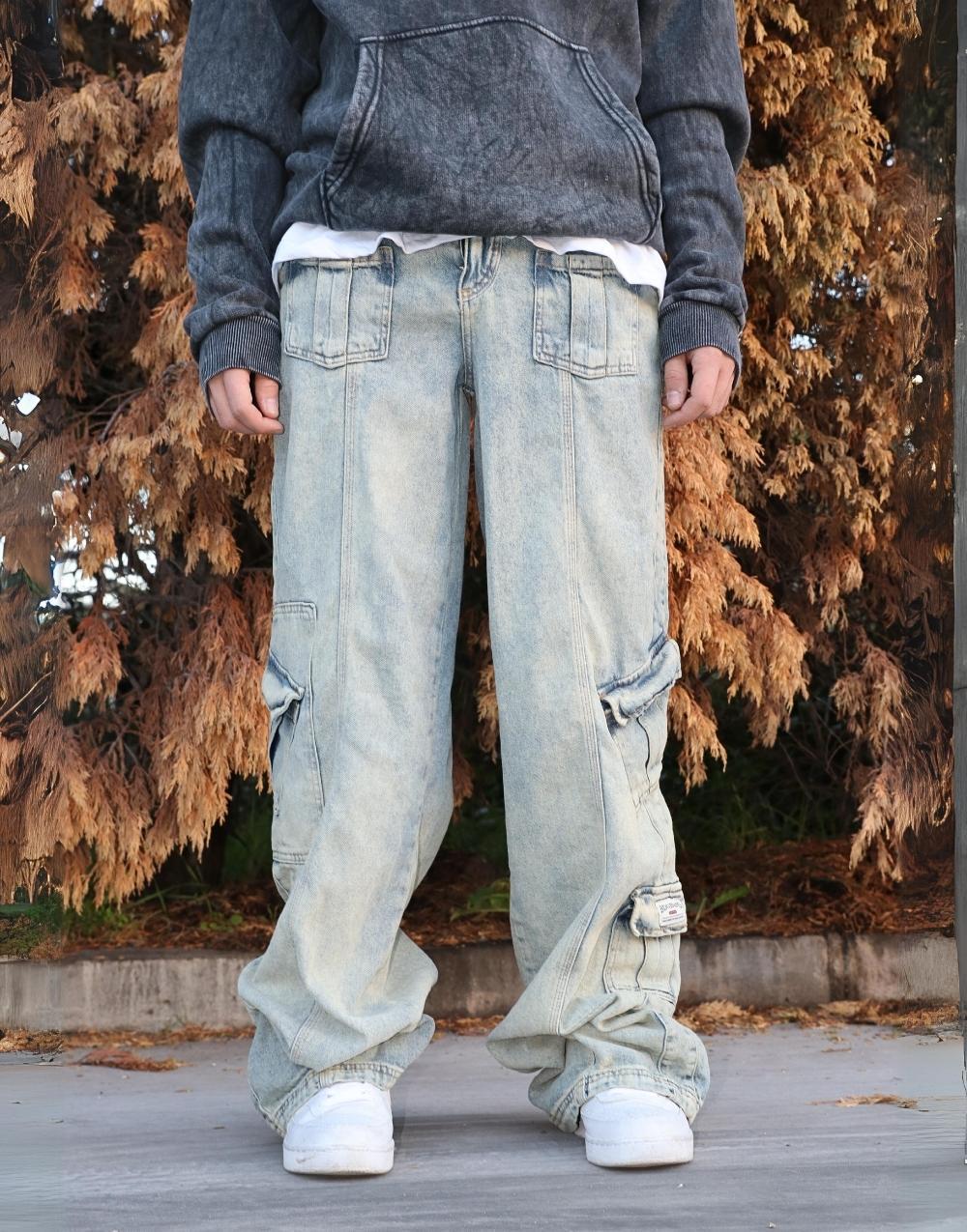 Men's Premium Y2k Baggy Fit Jeans