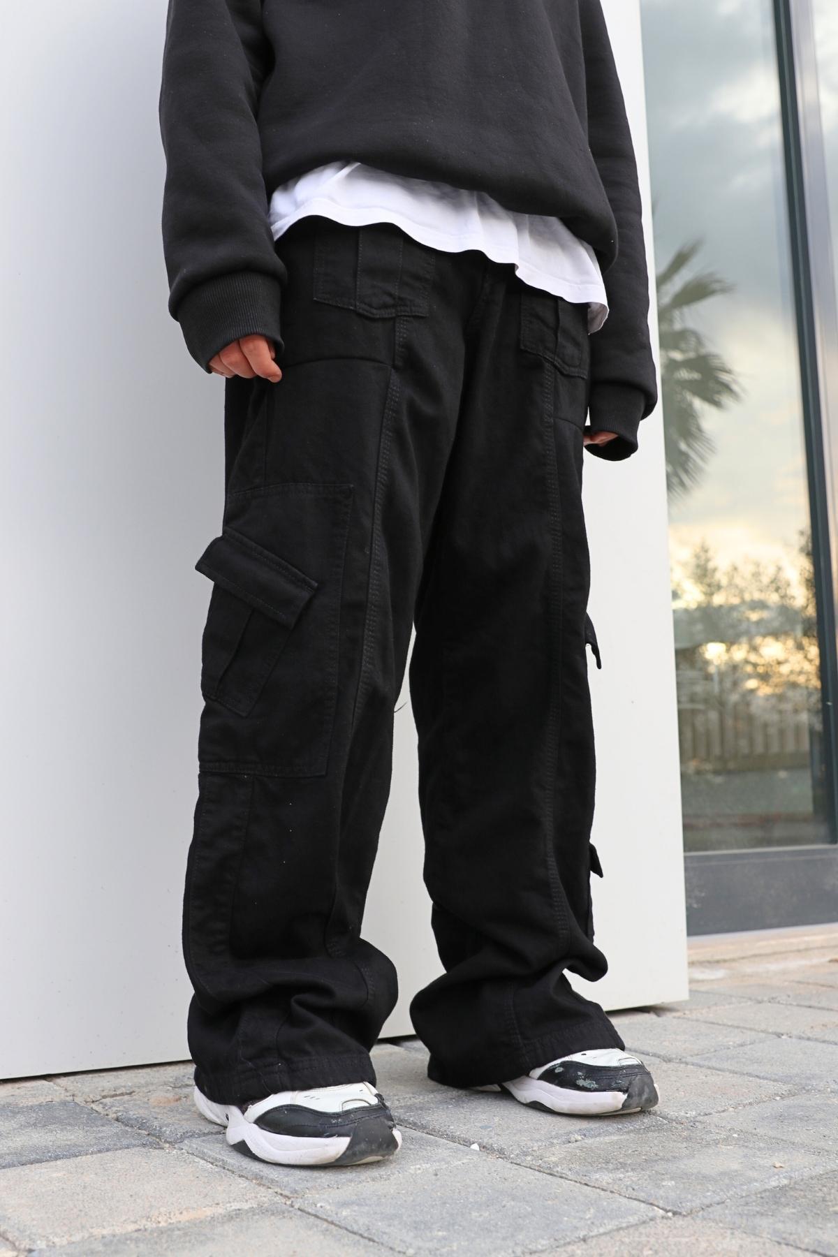 Men's Premium Y2k Cargo Gabardine Pants - STREETMODE ™