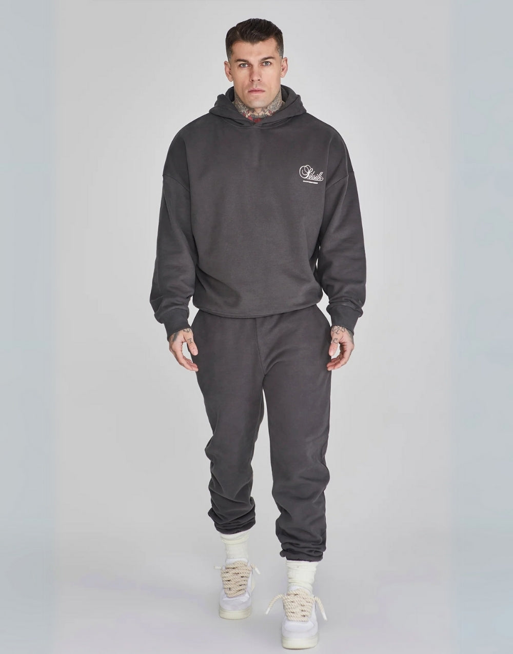 SikSilk Graphic Joggers Men's Sweatpants - STREETMODE ™