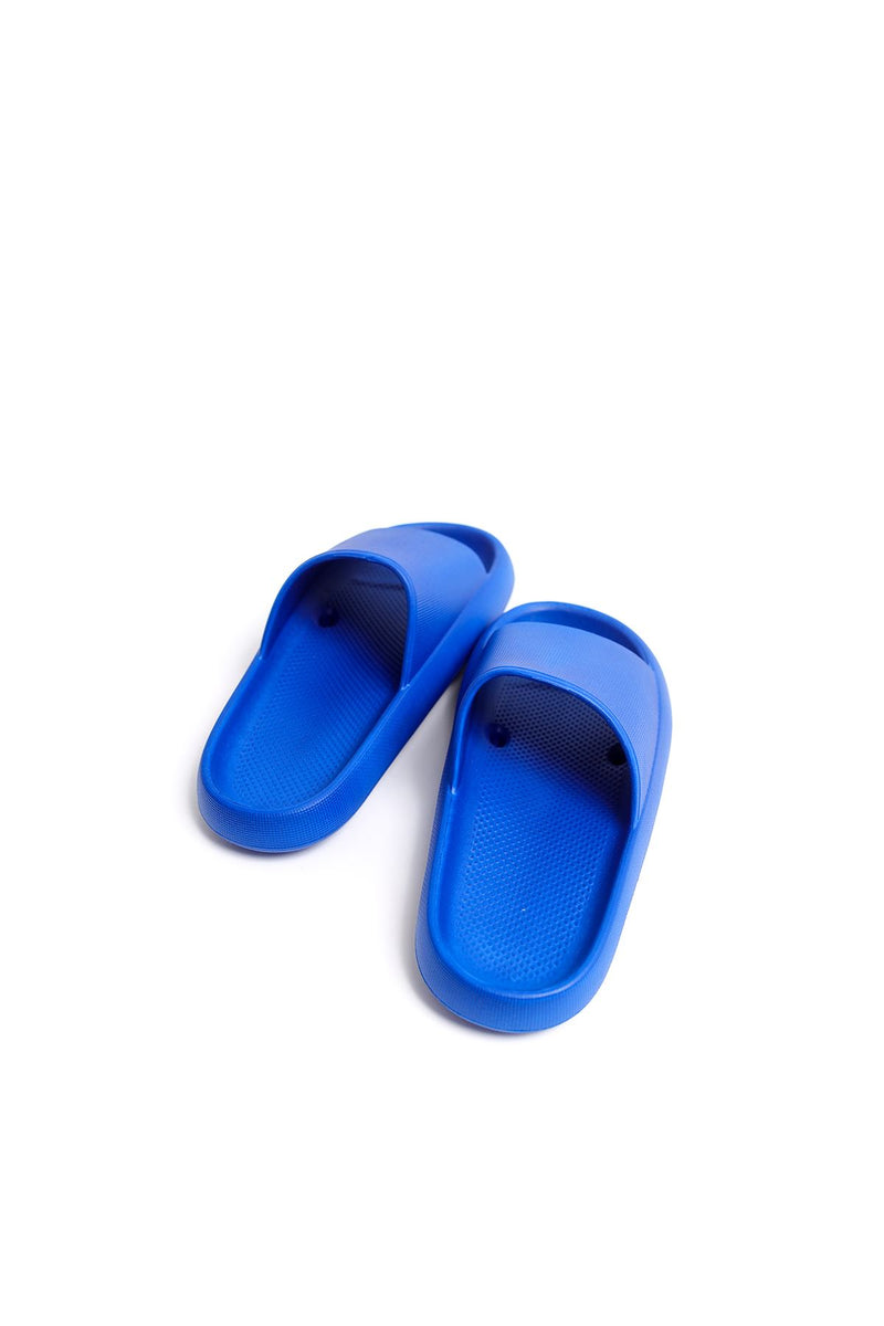 STM Design Polyurethane Men's Slippers BLUE - STREETMODE ™