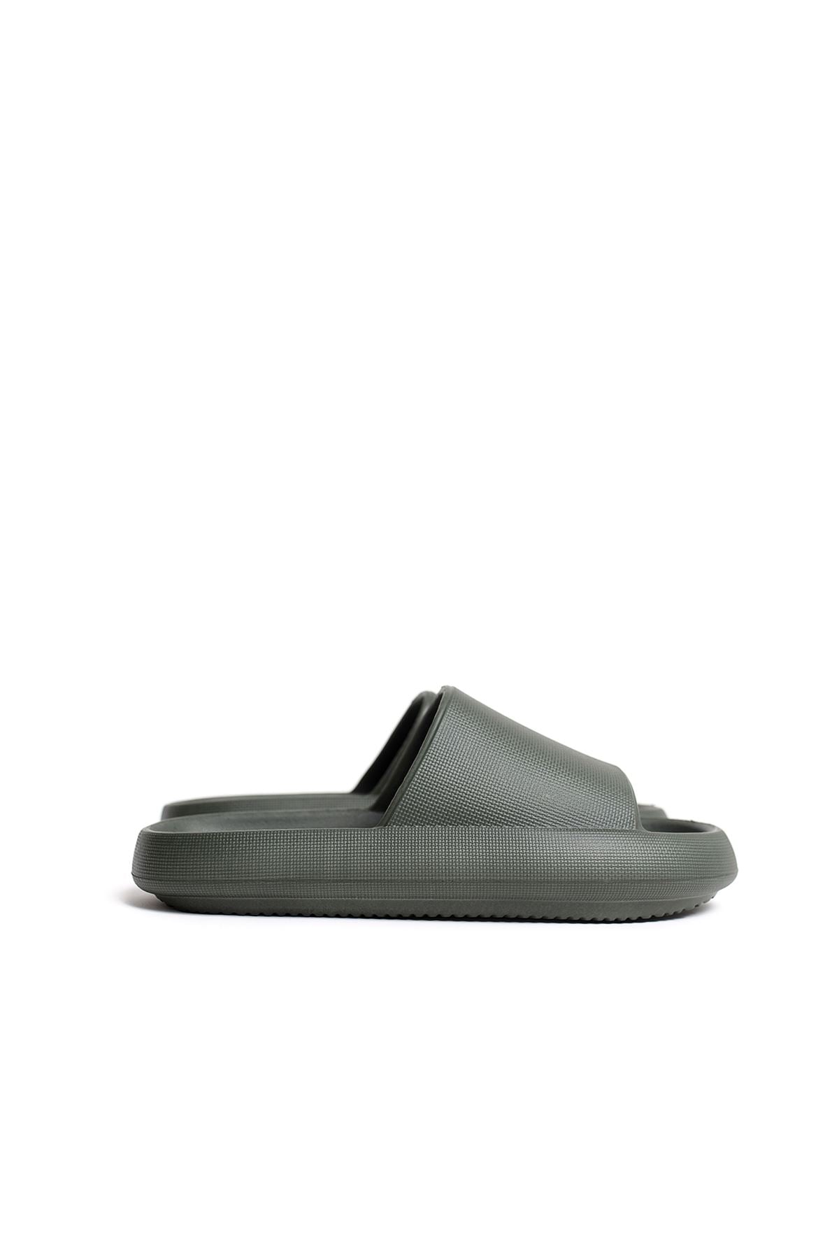 STM Design Polyurethane Men's Slippers KHAKI - STREETMODE ™