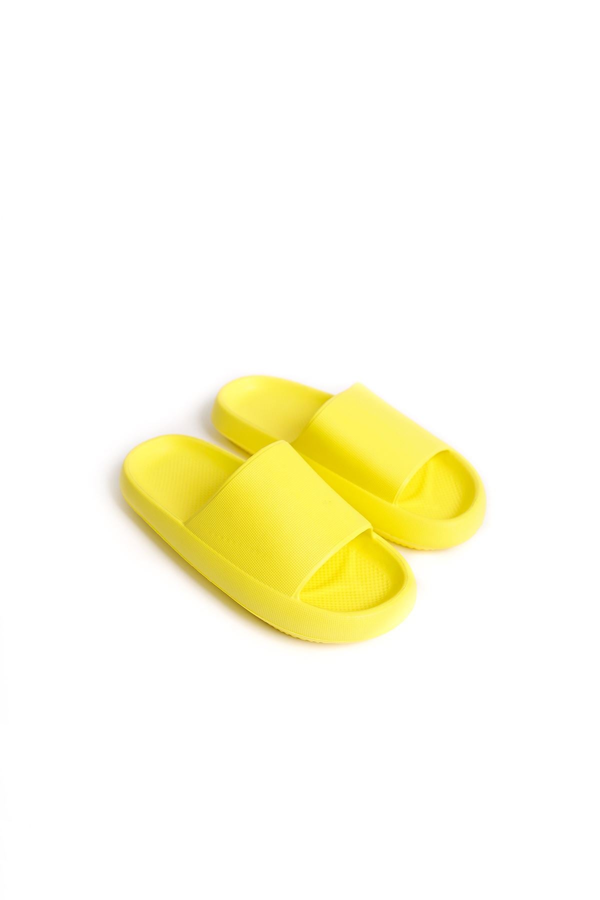 STM Design Polyurethane Men's Slippers YELLOW - STREETMODE ™