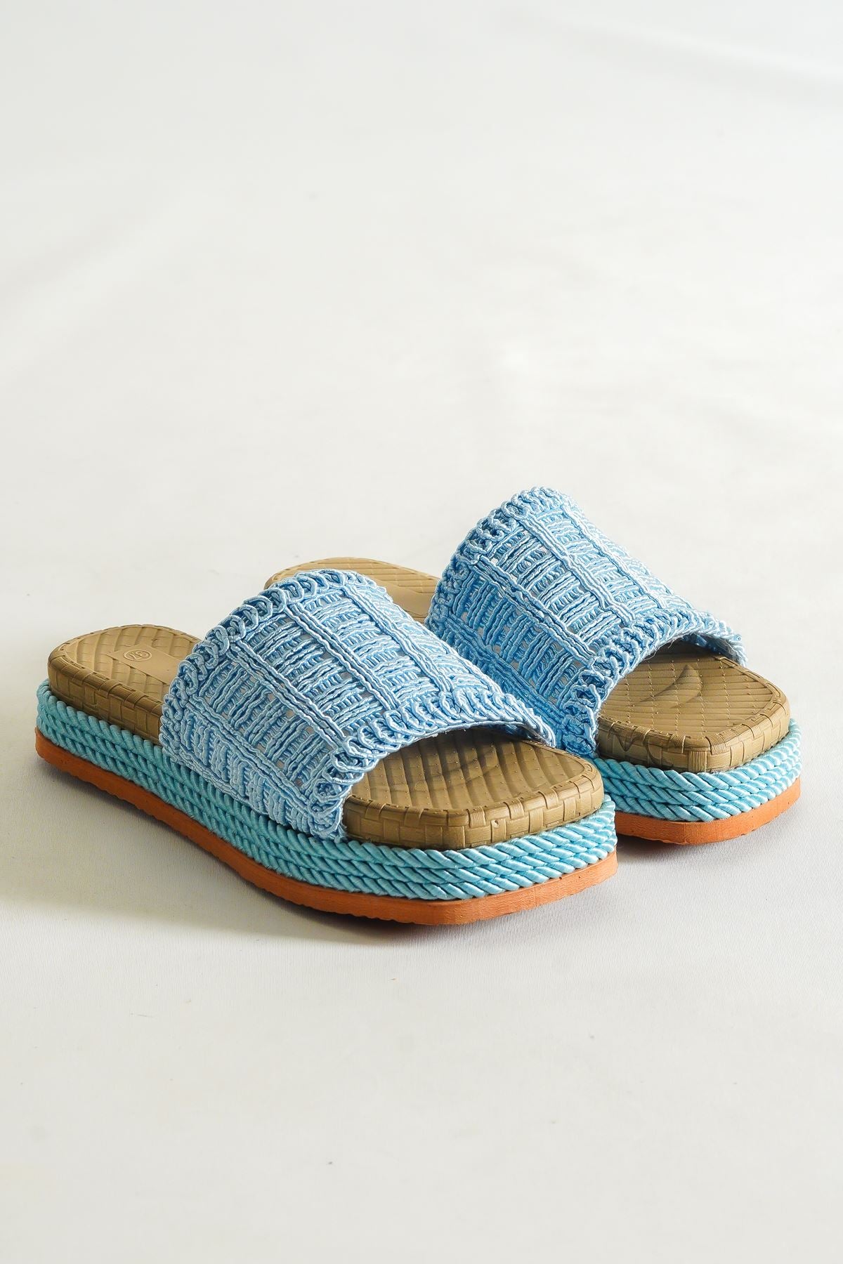 Women's Tokyo Baby Blue Slippers - STREETMODE ™