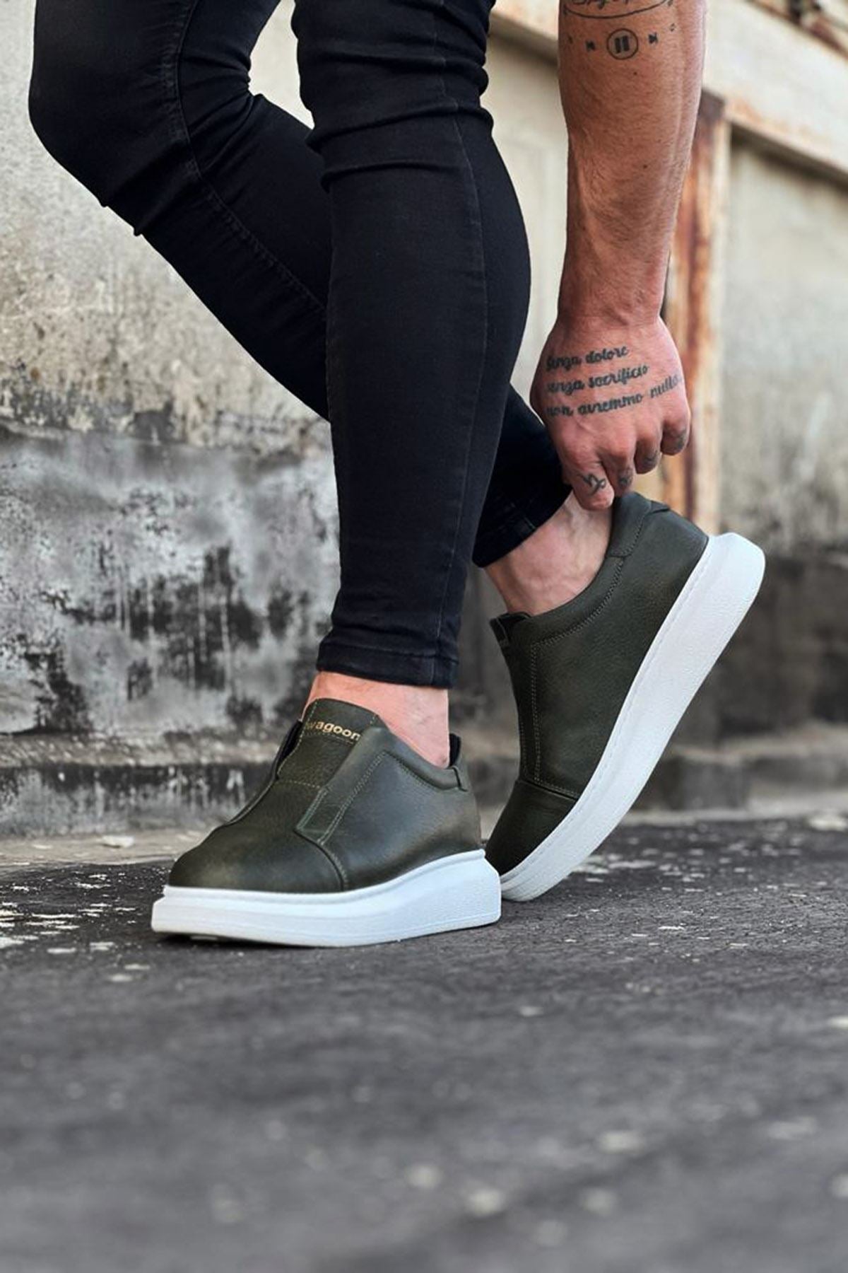 WG023 Khaki Daily Casual Men's Shoes - STREETMODE ™