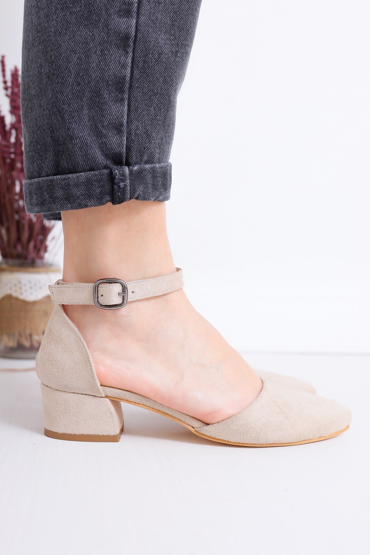 Women's Dary Heels Ten Suede Shoes