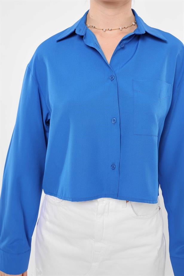 Women's Pocket Detail Shirt Saks - STREETMODE ™