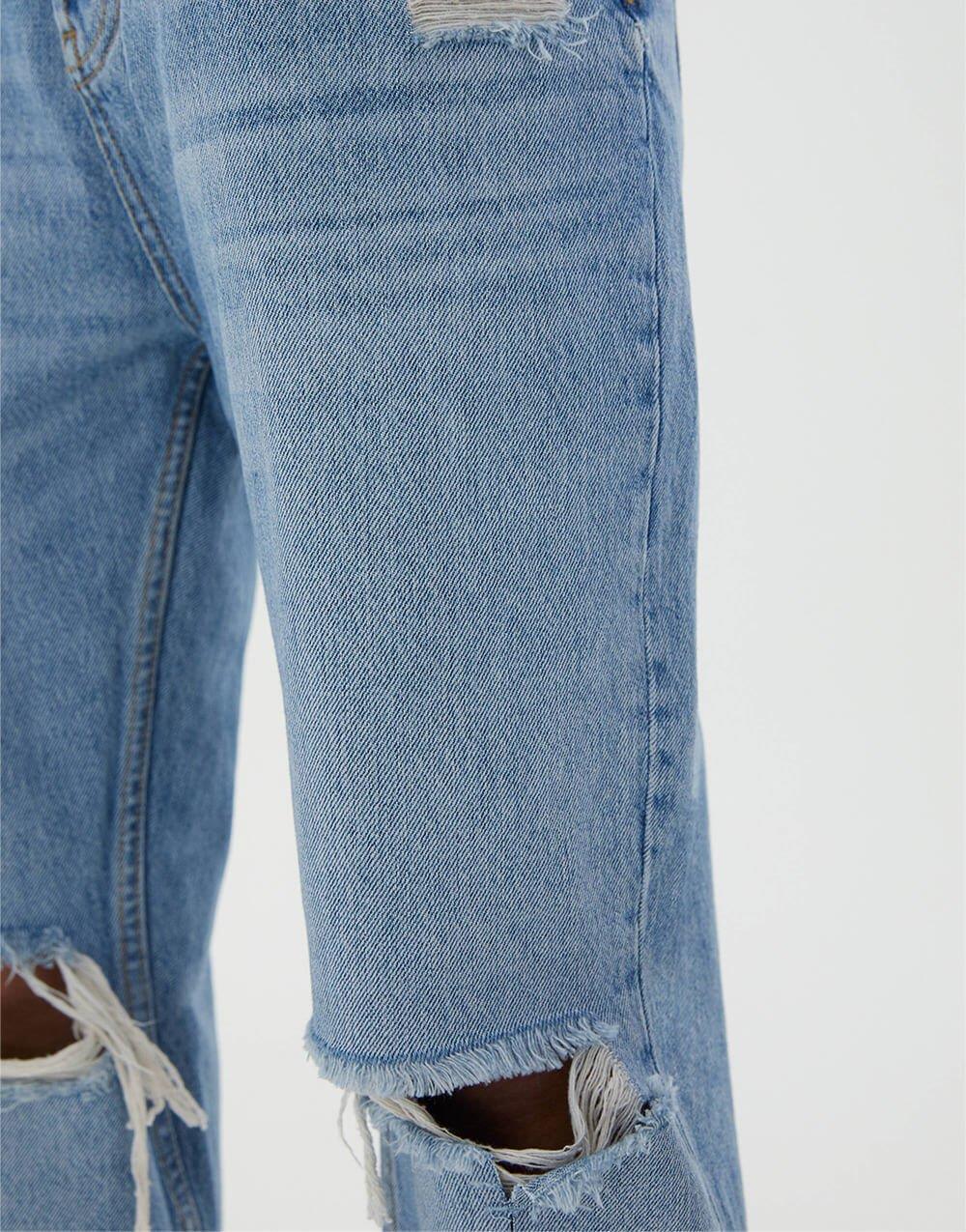 Relaxed Essentials Mens Jeans Blue - STREET MODE ™
