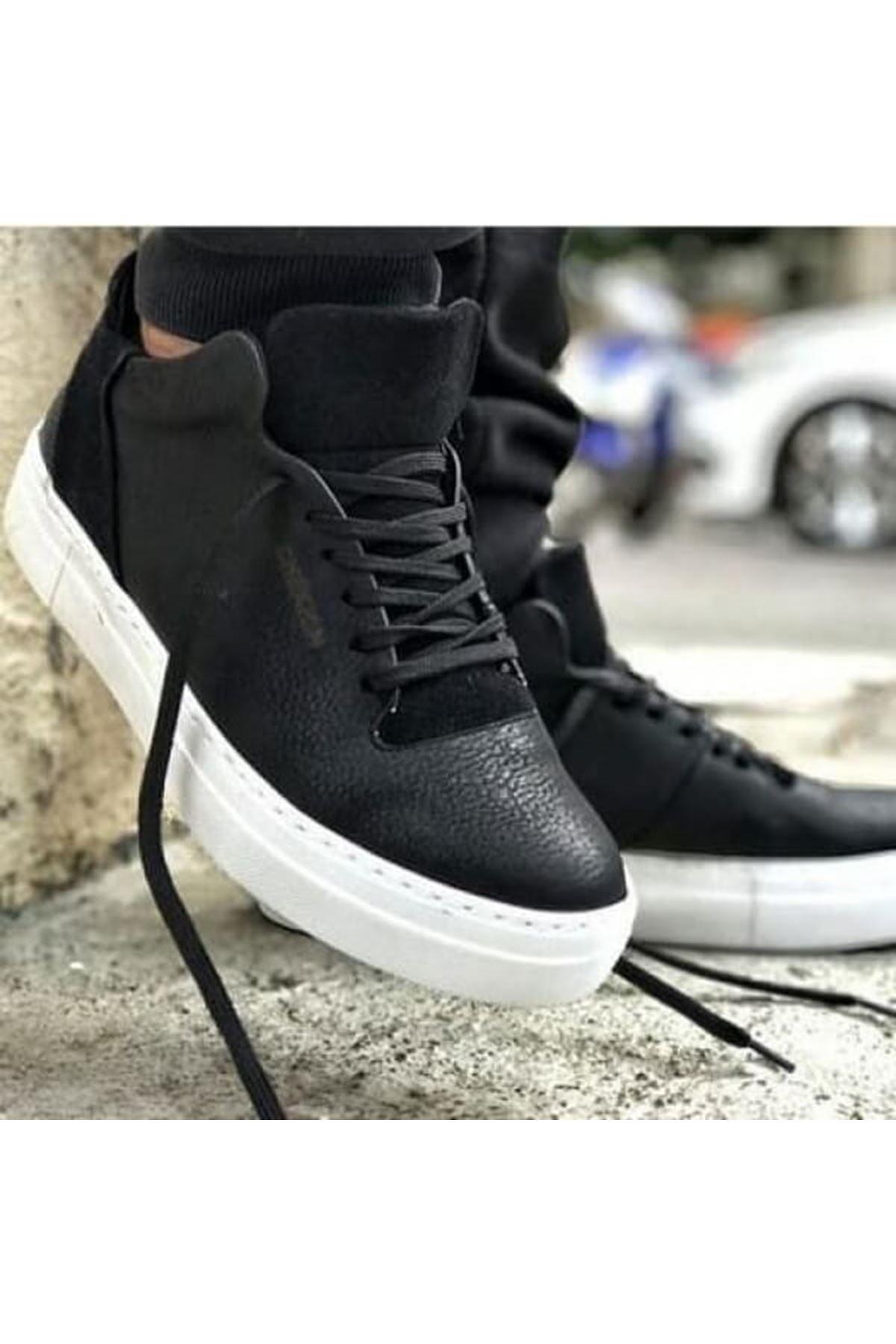 CH003 Men's Black Casual Sneaker Sports Boots - STREET MODE ™