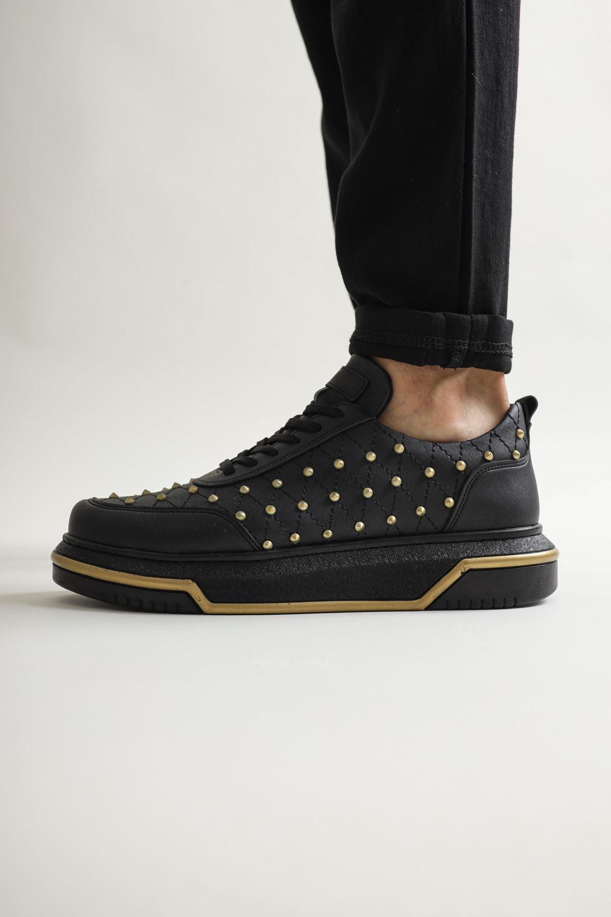 CH139 ST Men's Shoes BLACK/GOLD - STREET MODE ™