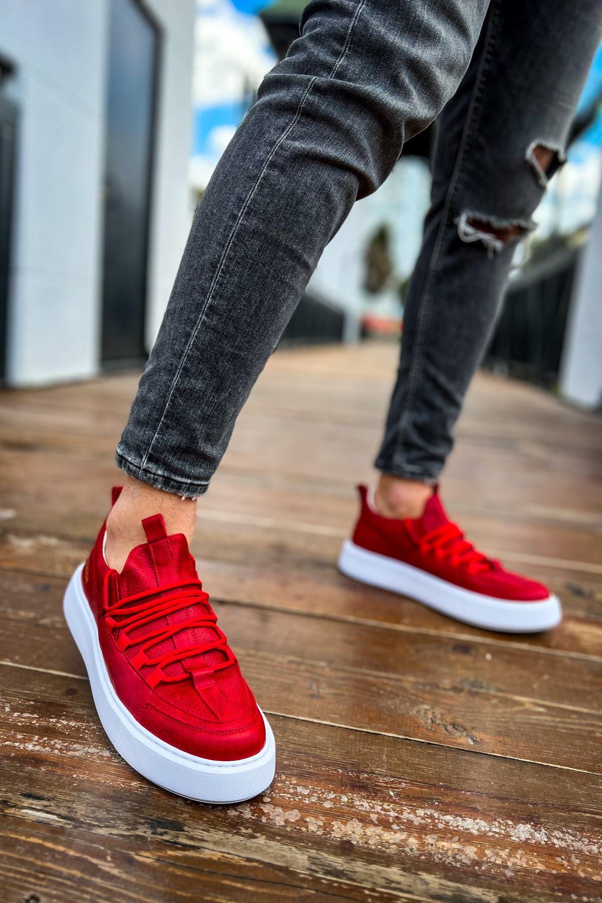 CH159 CBT Saturn Men's Sneaker Shoes RED - STREET MODE ™