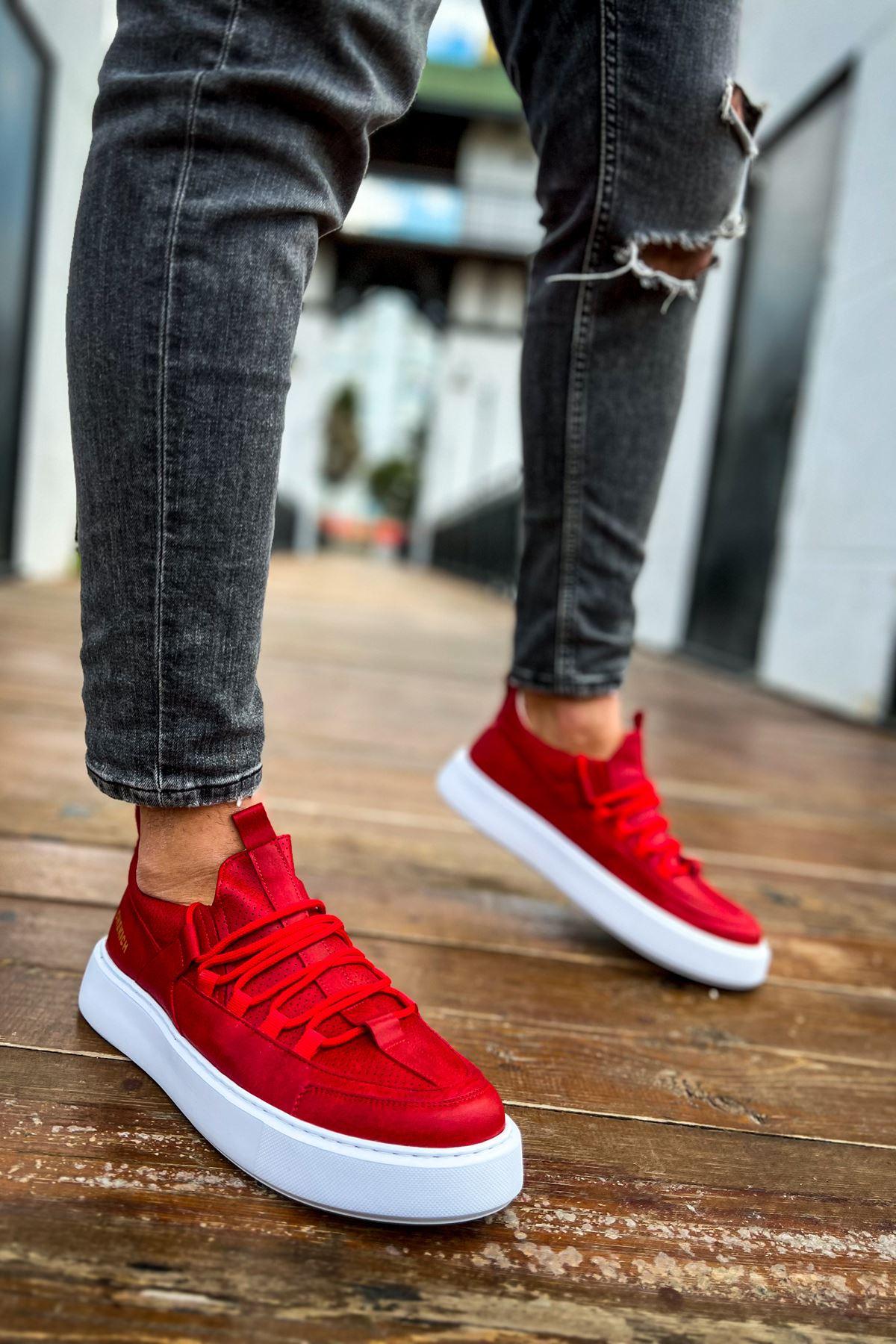 CH159 CBT Saturn Men's Sneaker Shoes RED - STREET MODE ™