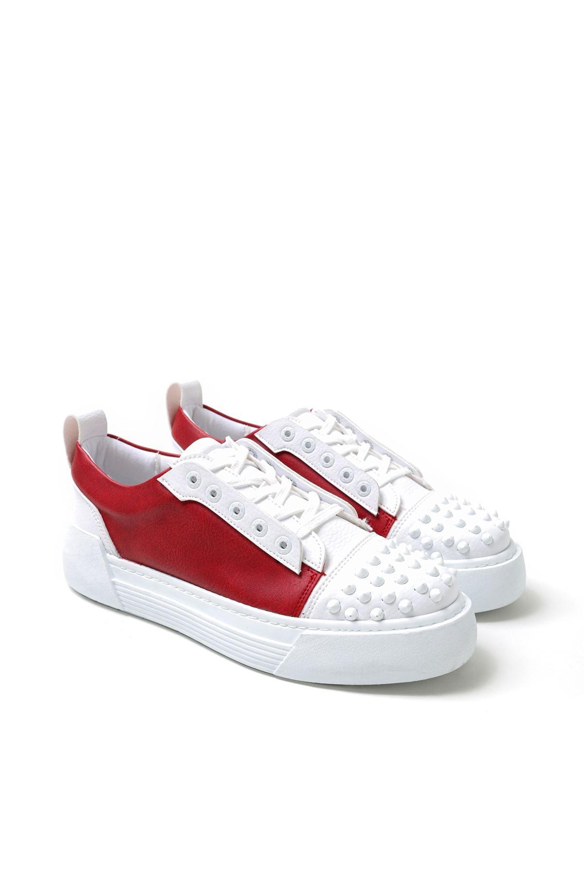 CH169 BT Men's Shoes WHITE / RED - STREET MODE ™