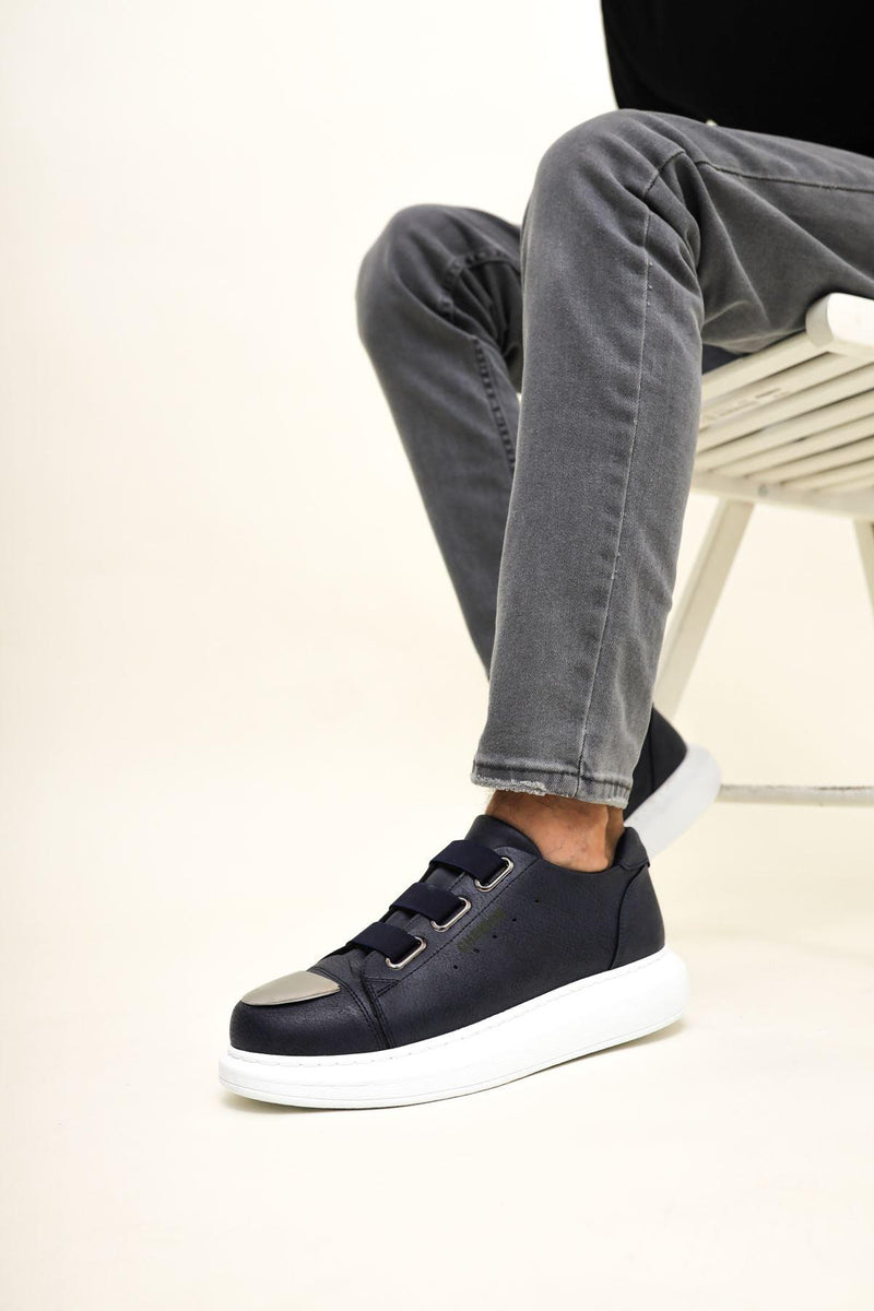 CH251 BT Men's Sneakers Shoes Navy BLUE - STREET MODE ™