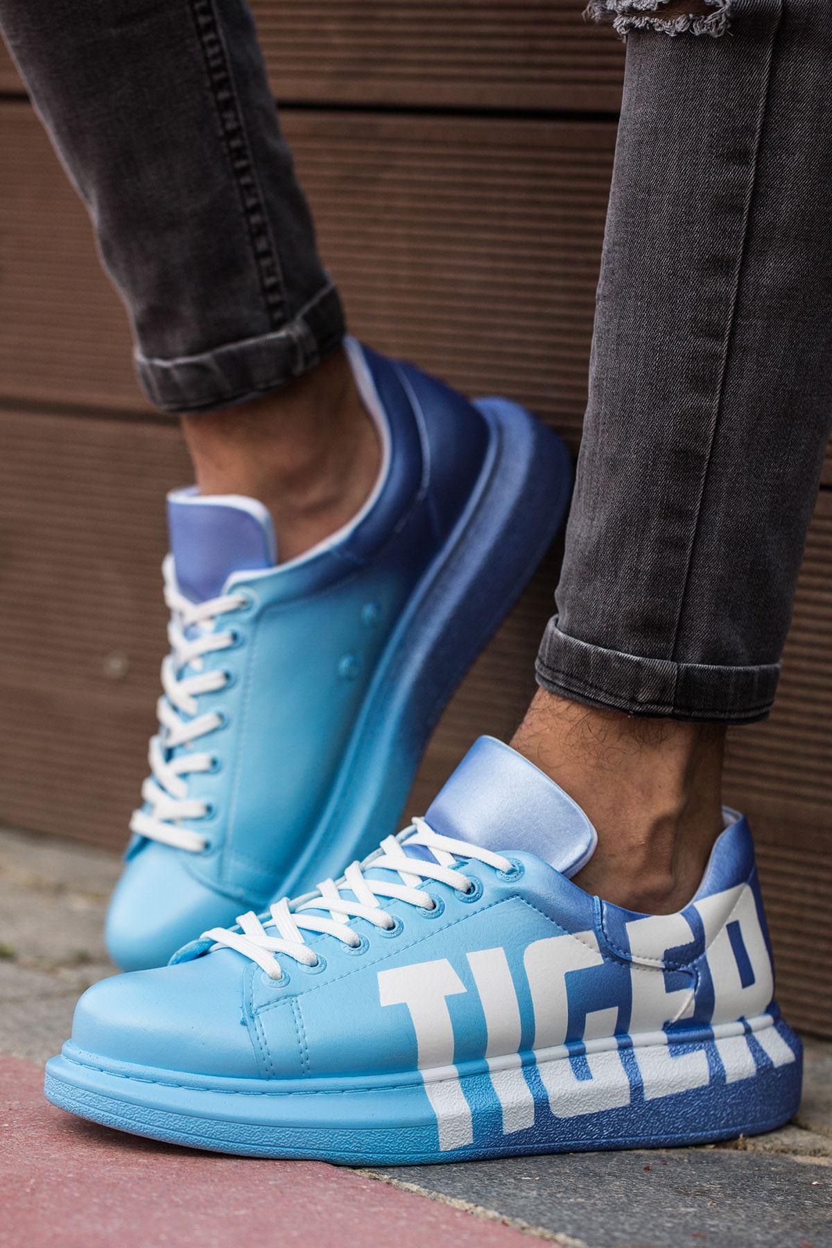 CH254 Men's Unisex Blue-Dark Blue Casual Sneaker Sports Shoes - STREET MODE ™