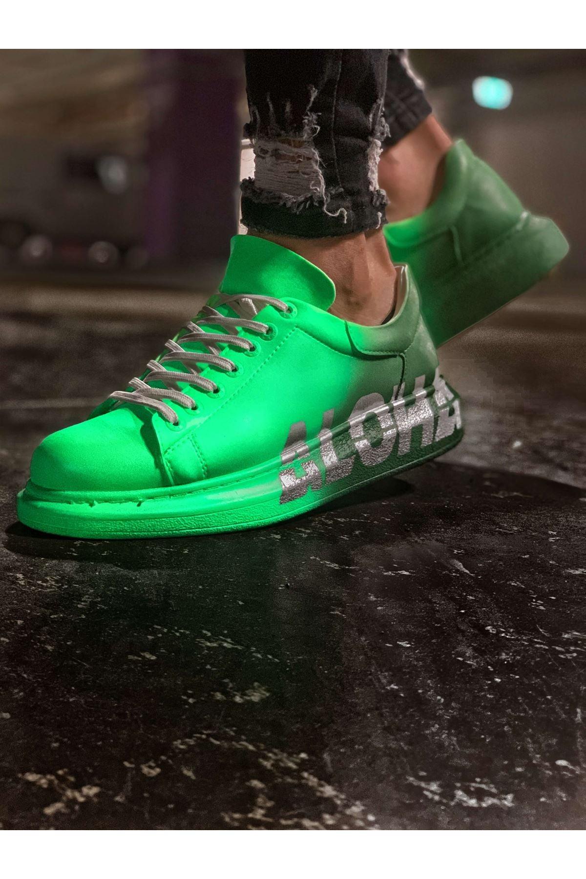 CH254 Men's Unisex Green Casual Sneaker Sports Shoes - STREET MODE ™