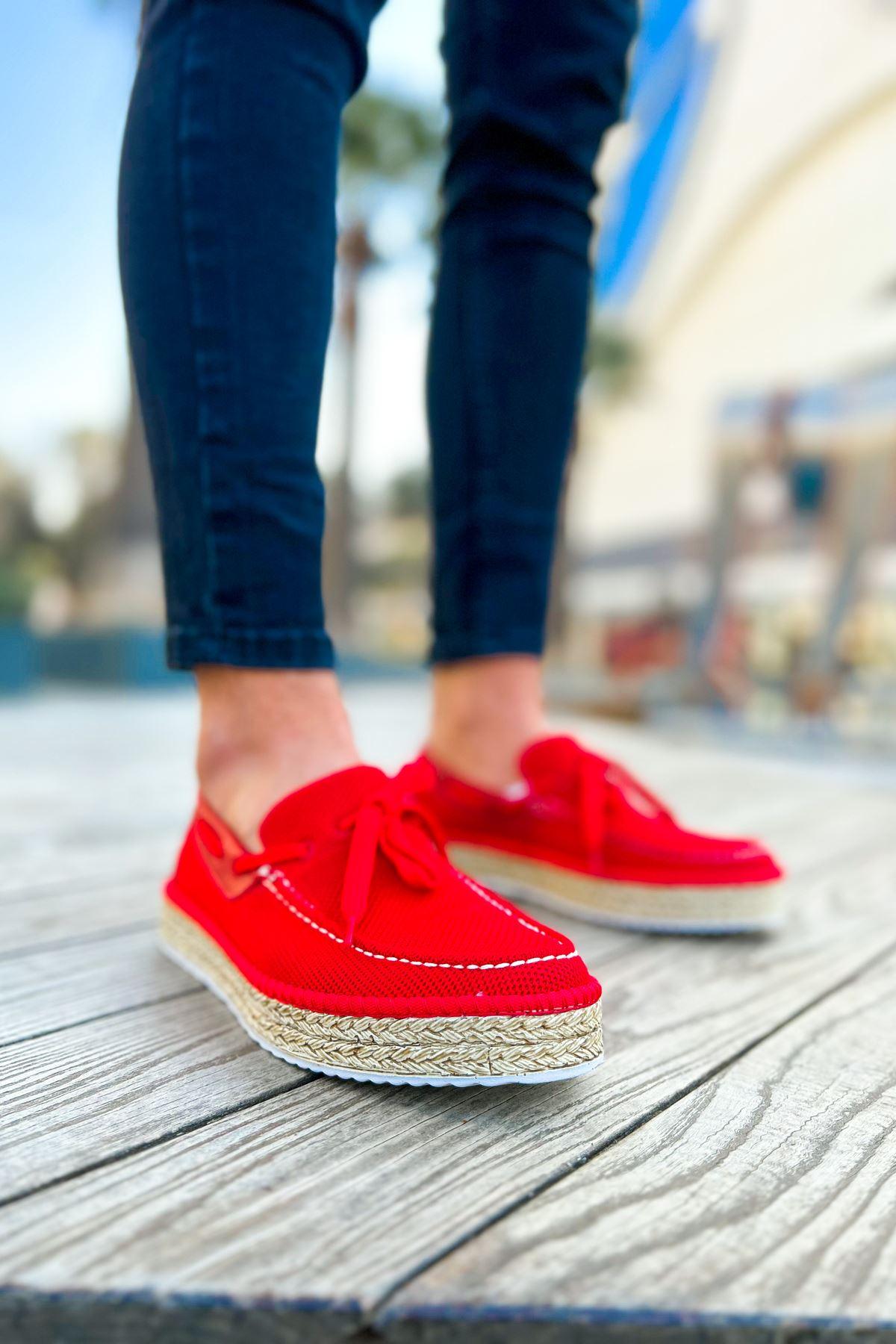CH311 Espadril Men's sneakers Shoes RED - STREET MODE ™