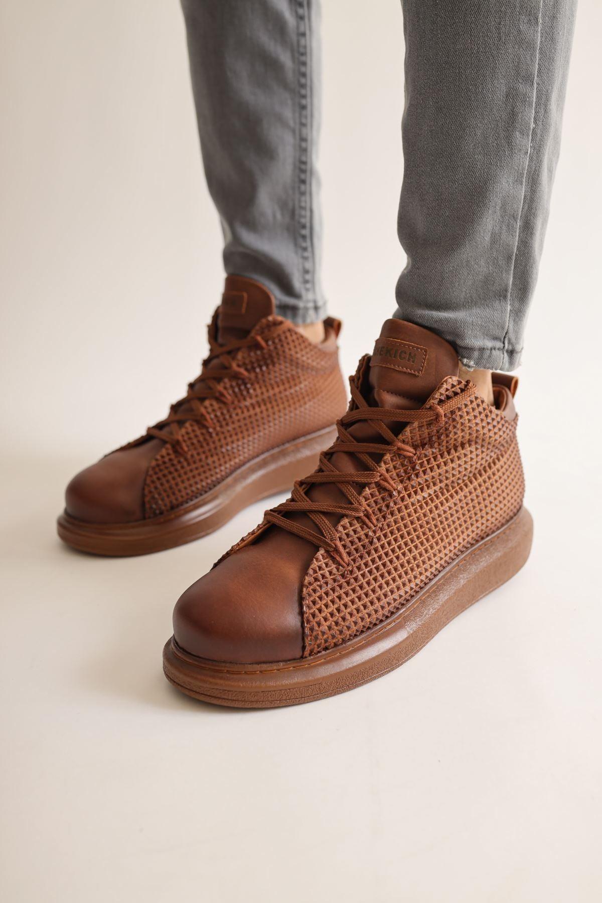 CH111 men's shoes sneakers Garni Brown - STREET MODE ™