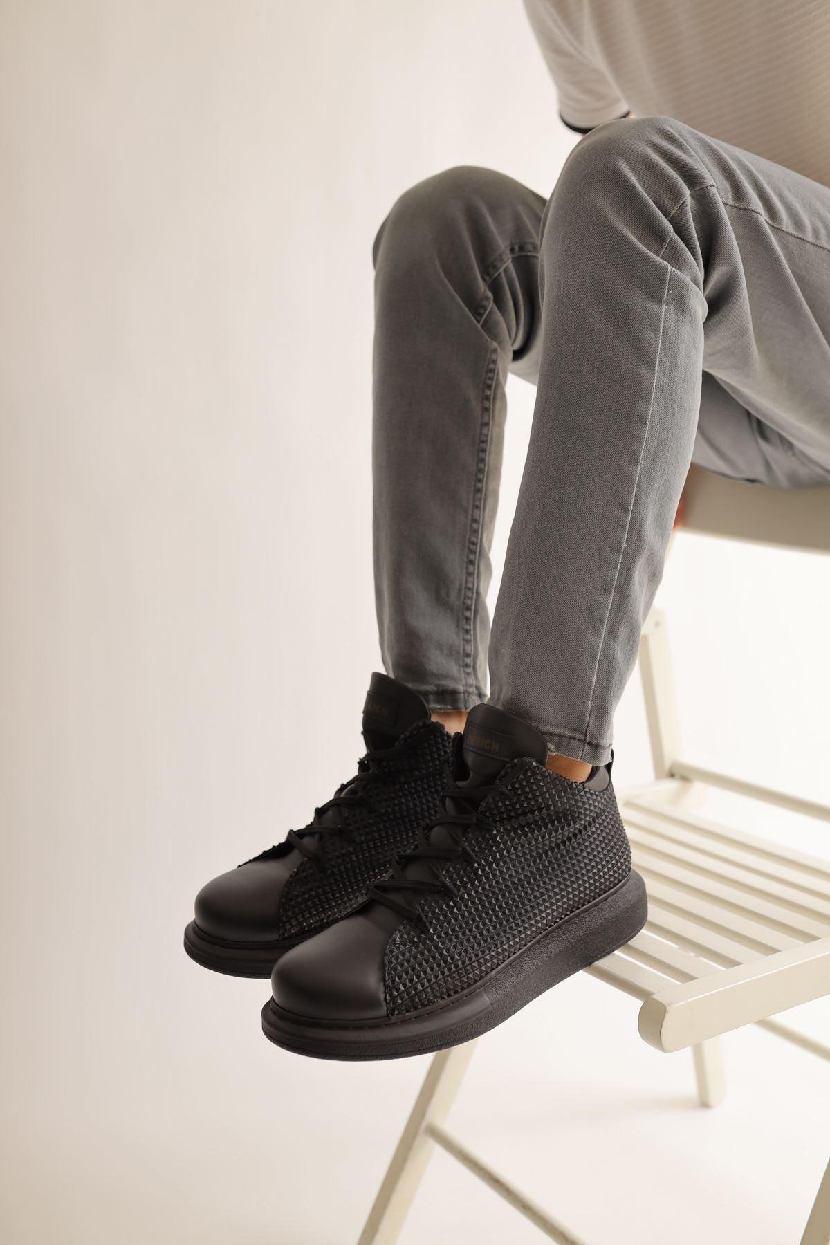 CH111 men's shoes sneakers Garni Black /Black - STREET MODE ™