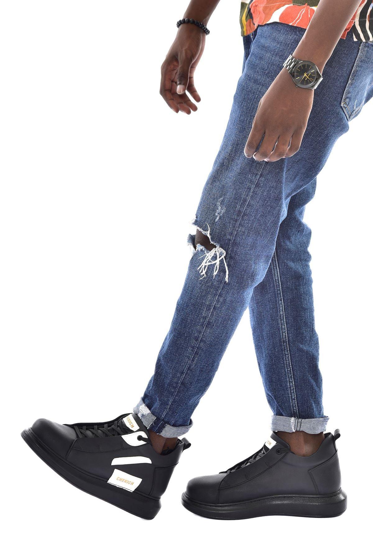 CH131 men's shoes sneakers Garni ST BLACK/WHITE - STREET MODE ™