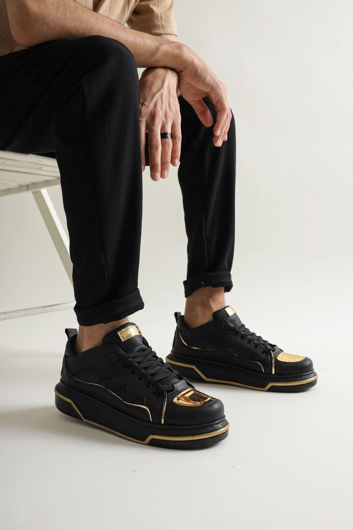 CH183 ST Men's Shoes BLACK/GOLD - STREET MODE ™