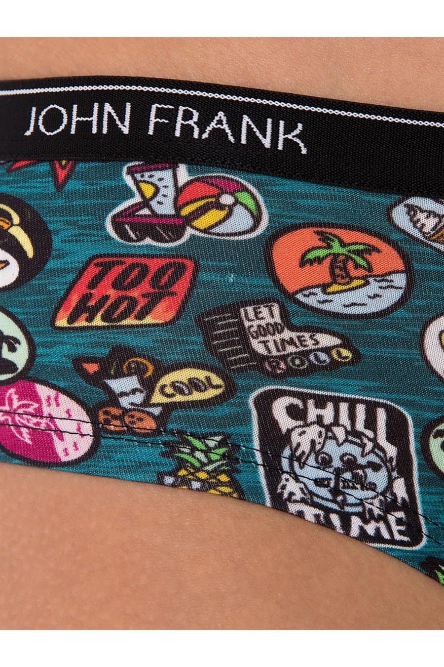 John Frank Identity Womens Hipster-Sticker - STREET MODE ™