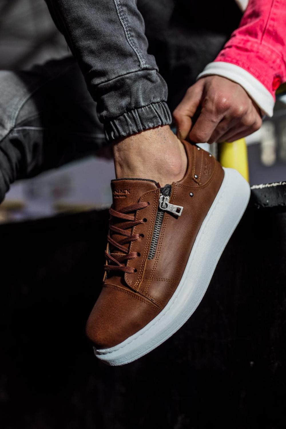 Men's Sneaker High Top Casual Shoes 555 - STREET MODE ™