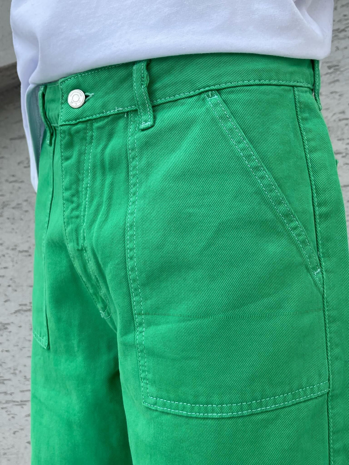 Men's Premium Baggy Cargo Pants Green - STREET MODE ™