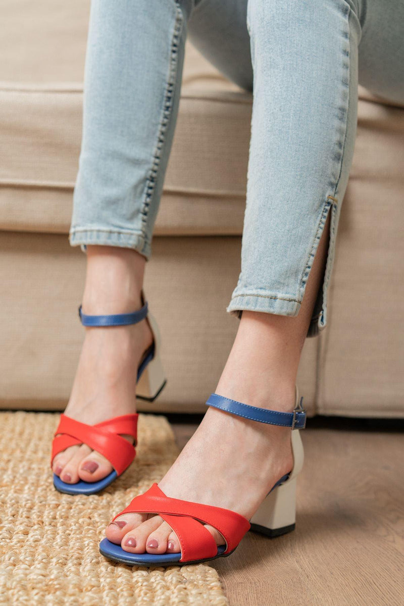 Rosita Colored Skin Heels Women's Shoes - STREET MODE ™