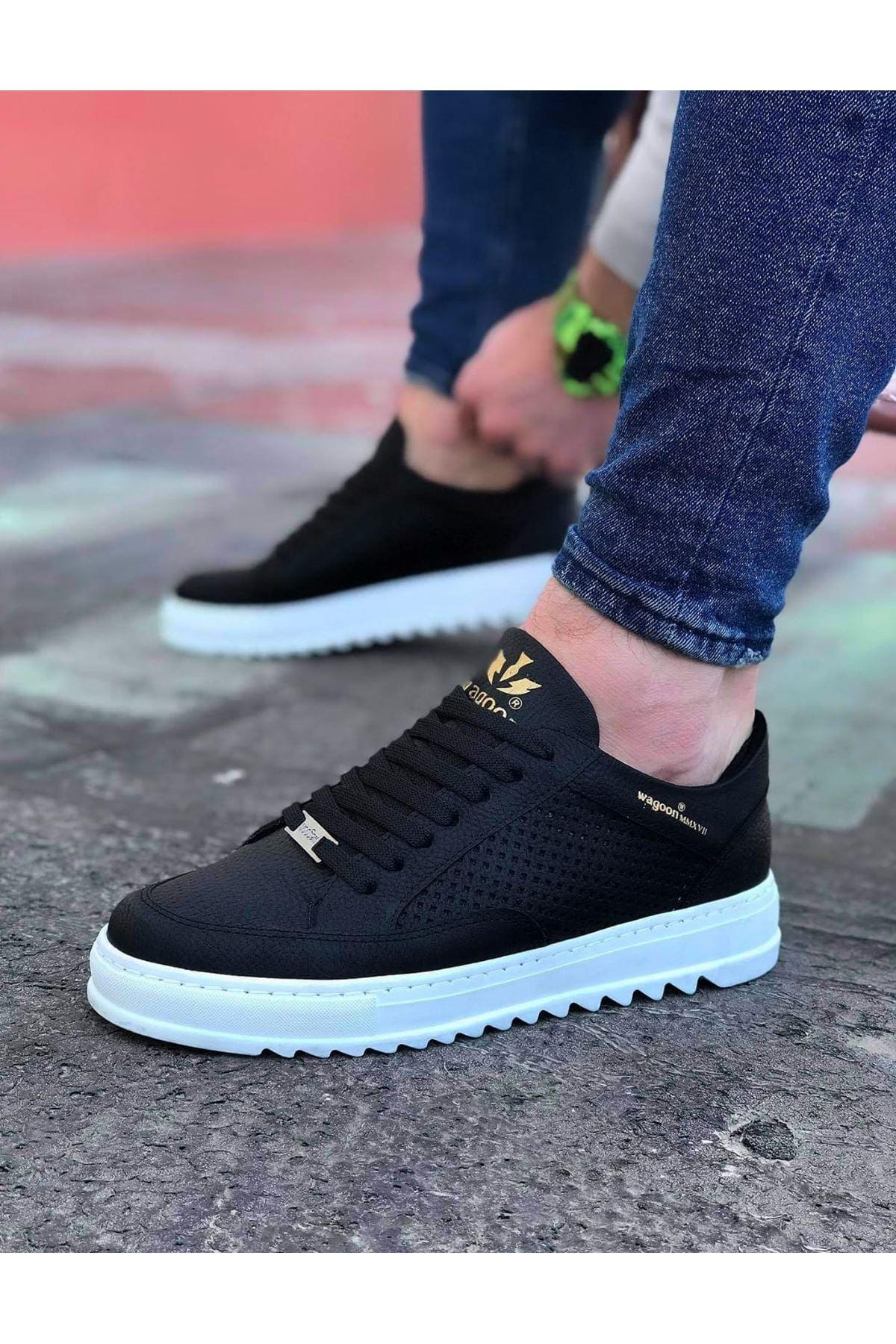 WG505 Black TR Men's Casual Shoes sneakers - STREET MODE ™